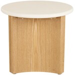 House Nordic Motril Ronde Bijzettafel Cement / Essenhout House Nordic Motril Ronde Bijzettafel Cement / Essenhout