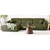 Clyde Olijfgroen 3-Zits Bank + Chaise Lounge Links Clyde Olijfgroen 3-Zits Bank + Chaise Lounge Links