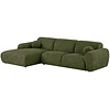 Clyde Olijfgroen 3-Zits Bank + Chaise Lounge Links Clyde Olijfgroen 3-Zits Bank + Chaise Lounge Links