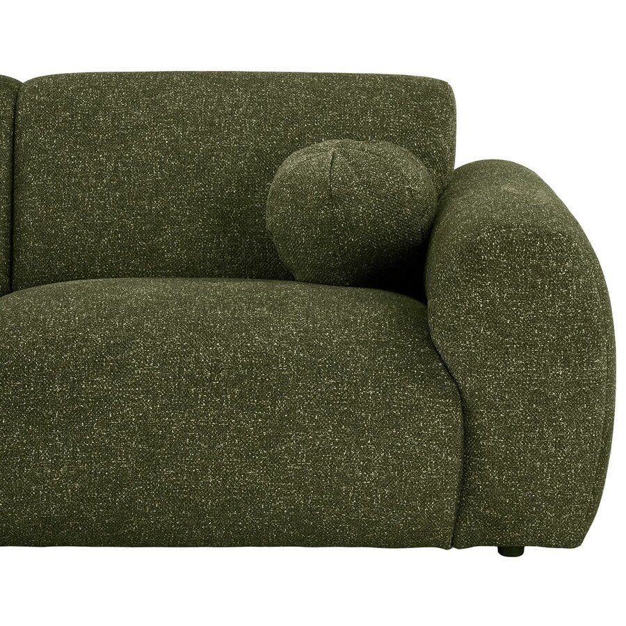 Clyde Olijfgroen 3-Zits Bank + Chaise Lounge Links House Nordic Clyde Olijfgroen 3-Zits Bank + Chaise Lounge Links