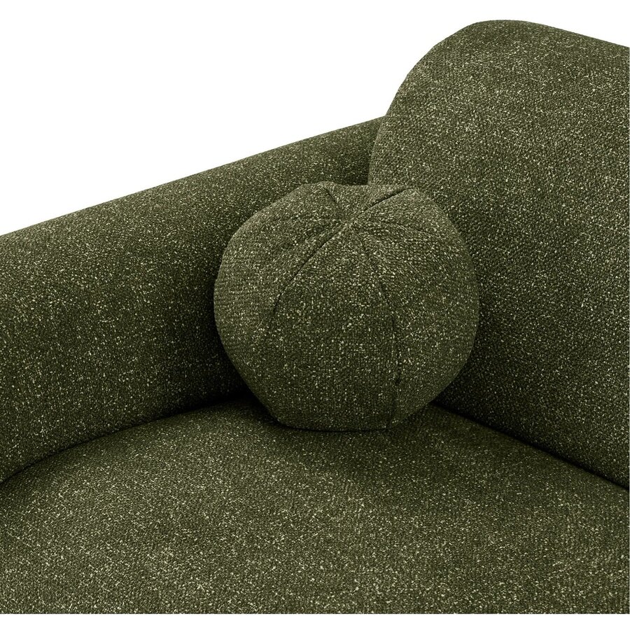 House Nordic Clyde Olijfgroen 3-Zits Bank + Chaise Lounge Rechts