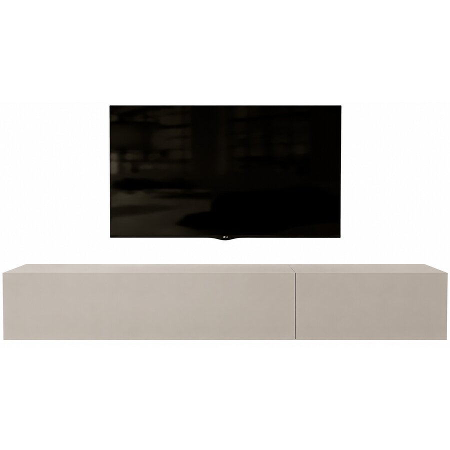 Valentino 207 cm Cashmere TV Wandmeubel Nova Design Valentino 207 cm Cashmere TV Wandmeubel