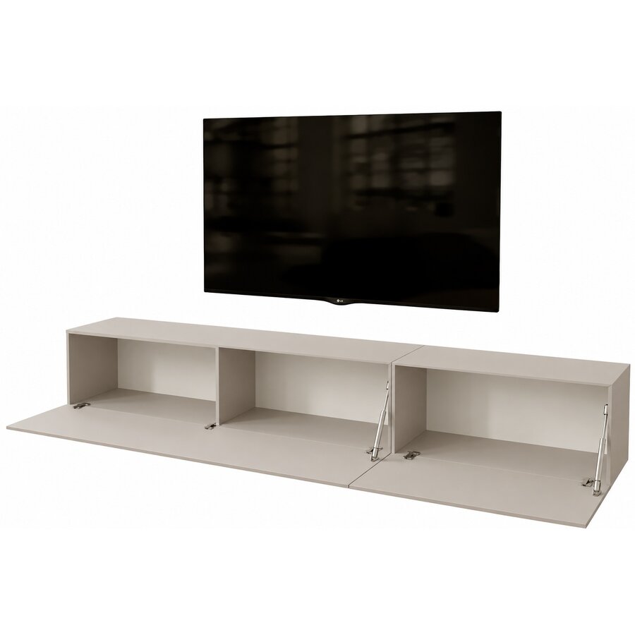 Valentino 207 cm Cashmere TV Wandmeubel Nova Design Valentino 207 cm Cashmere TV Wandmeubel