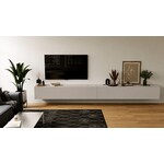 Nova Design Valentino 276 cm Cashmere TV Wandmeubel Nova Design Valentino 276 cm Cashmere TV Wandmeubel