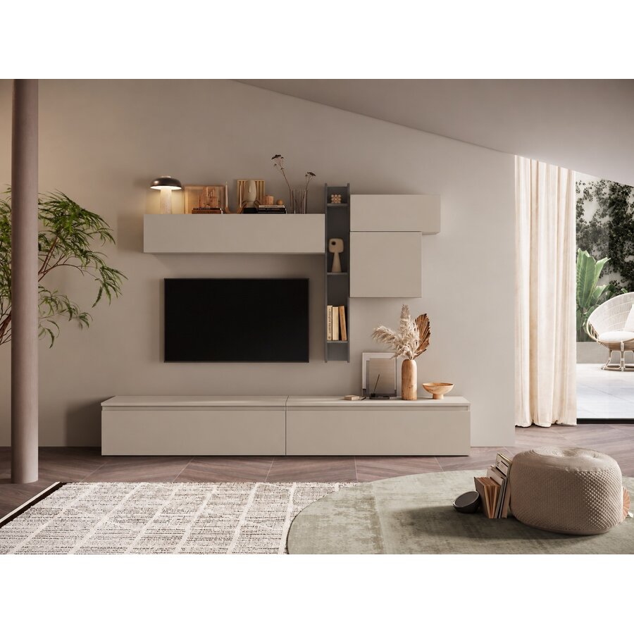 Benvenuto Design Infinity 2.0 Horizontaal Wandmeubel Cashmere