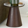 Orvieto Ronde Bijzettafel Glas/Essenhout Ø50 cm Orvieto Ronde Bijzettafel Glas/Essenhout Ø50 cm