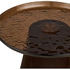 Orvieto Ronde Salontafel Set Glas/Essenhout