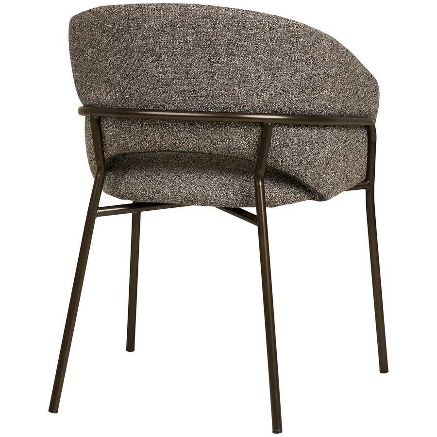House Nordic Costa Eetkamerstoel Donkergrijs