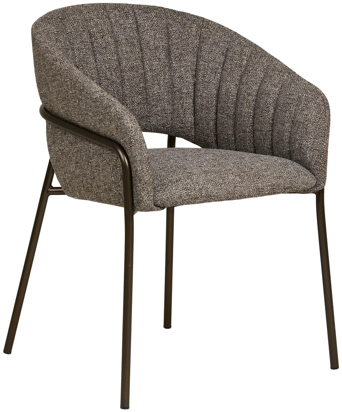 House Nordic Costa Eetkamerstoel Donkergrijs