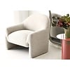 Zahara Loungestoel Beige Bouclé Zahara Loungestoel Beige Bouclé
