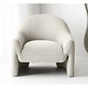 Zahara Loungestoel Beige Bouclé Zahara Loungestoel Beige Bouclé