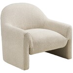 House Nordic Zahara Loungestoel Beige Bouclé House Nordic Zahara Loungestoel Beige Bouclé