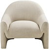 Zahara Loungestoel Beige Bouclé Zahara Loungestoel Beige Bouclé