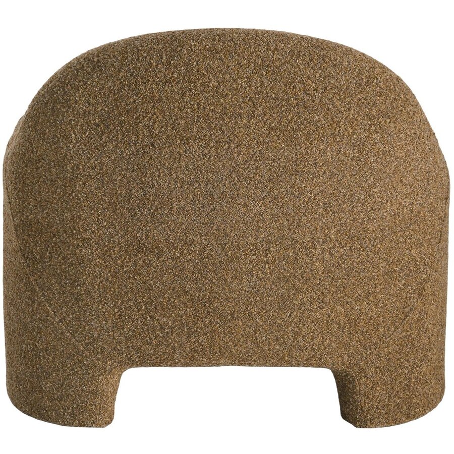 Zahara Loungestoel Goudbruin Bouclé House Nordic Zahara Loungestoel Goudbruin Bouclé