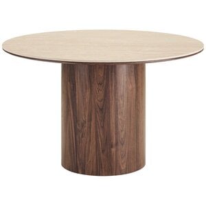 House Nordic Delphi Ronde Eettafel Travertin Ø120 cm
