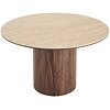 Delphi Ronde Eettafel Travertin Ø120 cm