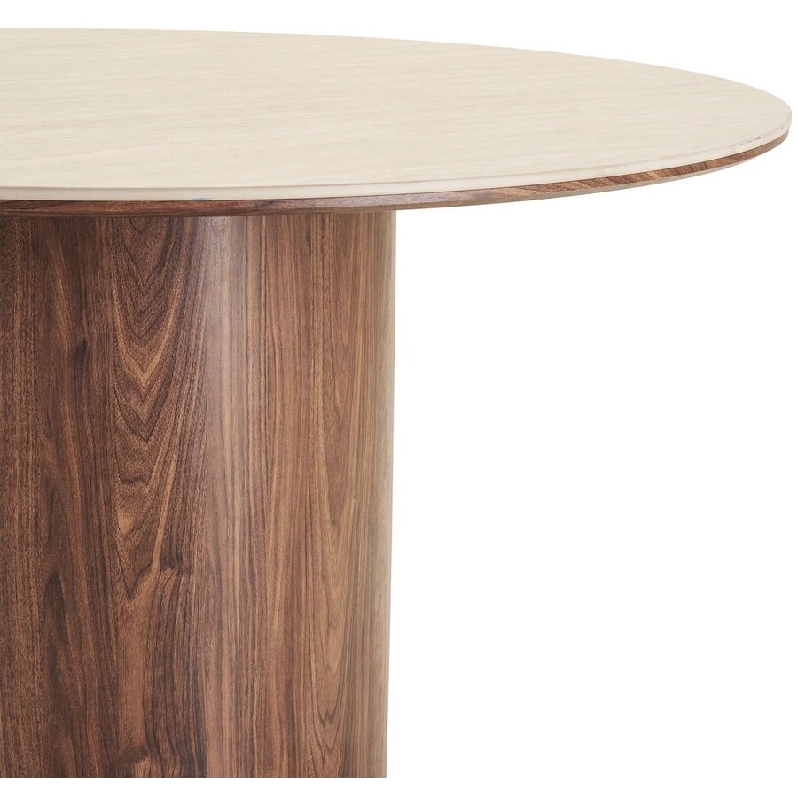 House Nordic Delphi Ronde Eettafel Travertin Ø140 cm