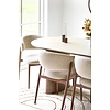 Delphi Ovale Eettafel Travertin 210 cm