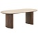 Delphi Ovale Eettafel Travertin 210 cm
