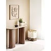Delphi Ovale Sidetable Travertin W120 cm