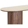 Delphi Ovale Sidetable Travertin W120 cm