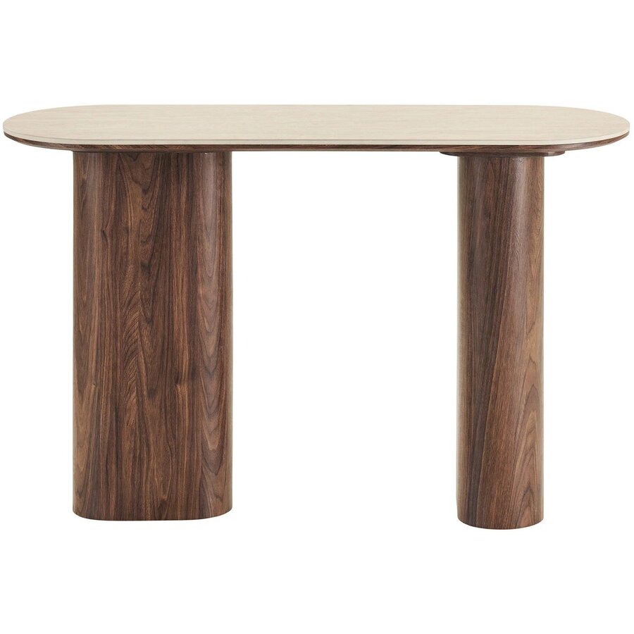 House Nordic Delphi Ovale Sidetable Travertin W120 cm