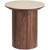 Delphi Ronde Bijzettafel Travertin Ø45 cm