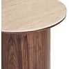 Delphi Ronde Bijzettafel Travertin Ø45 cm