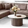 Delphi Ronde Salontafel Set Travertin Delphi Ronde Salontafel Set Travertin