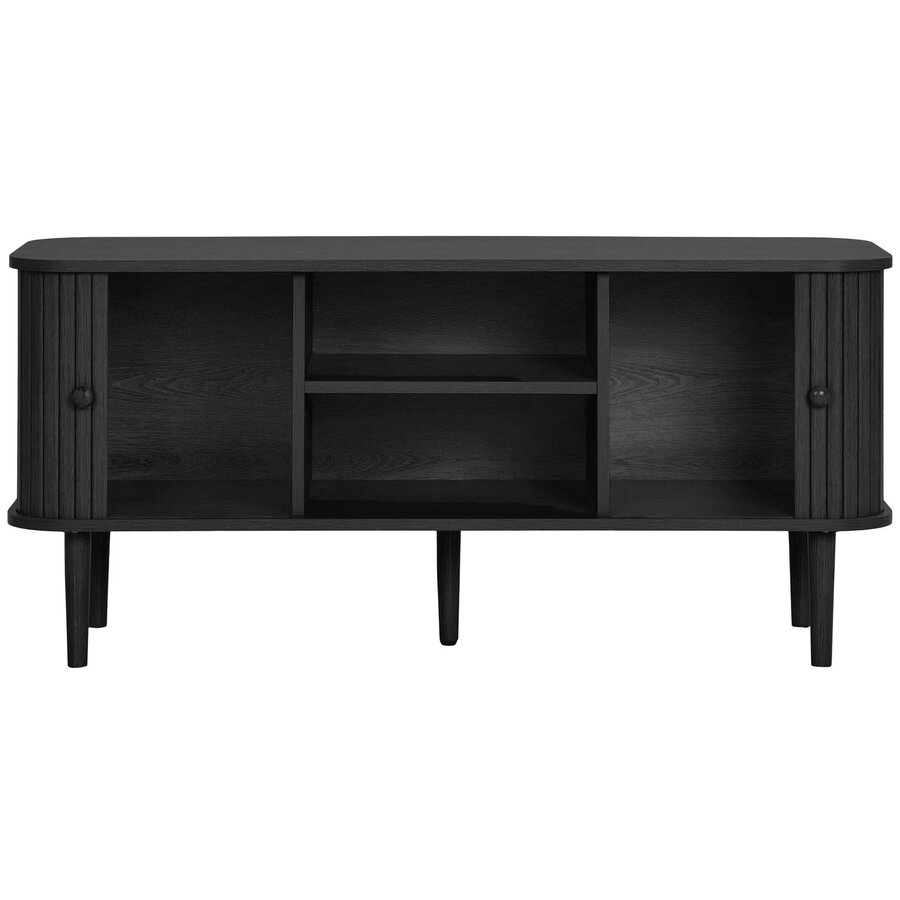 Nikko Zwart TV Meubel met 2 Deuren House Nordic Nikko Zwart TV Meubel met 2 Deuren