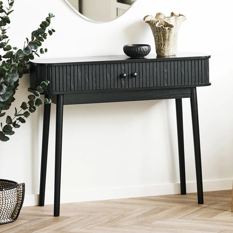Nikko Zwart Sidetable W100 cm House Nordic Nikko Zwart Sidetable W100 cm