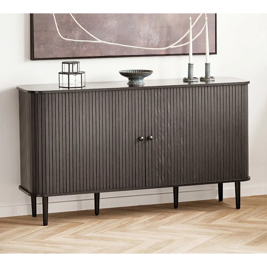 House Nordic Nikko Zwart Dressoir W140 cm