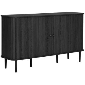 House Nordic Nikko Zwart Dressoir W140 cm