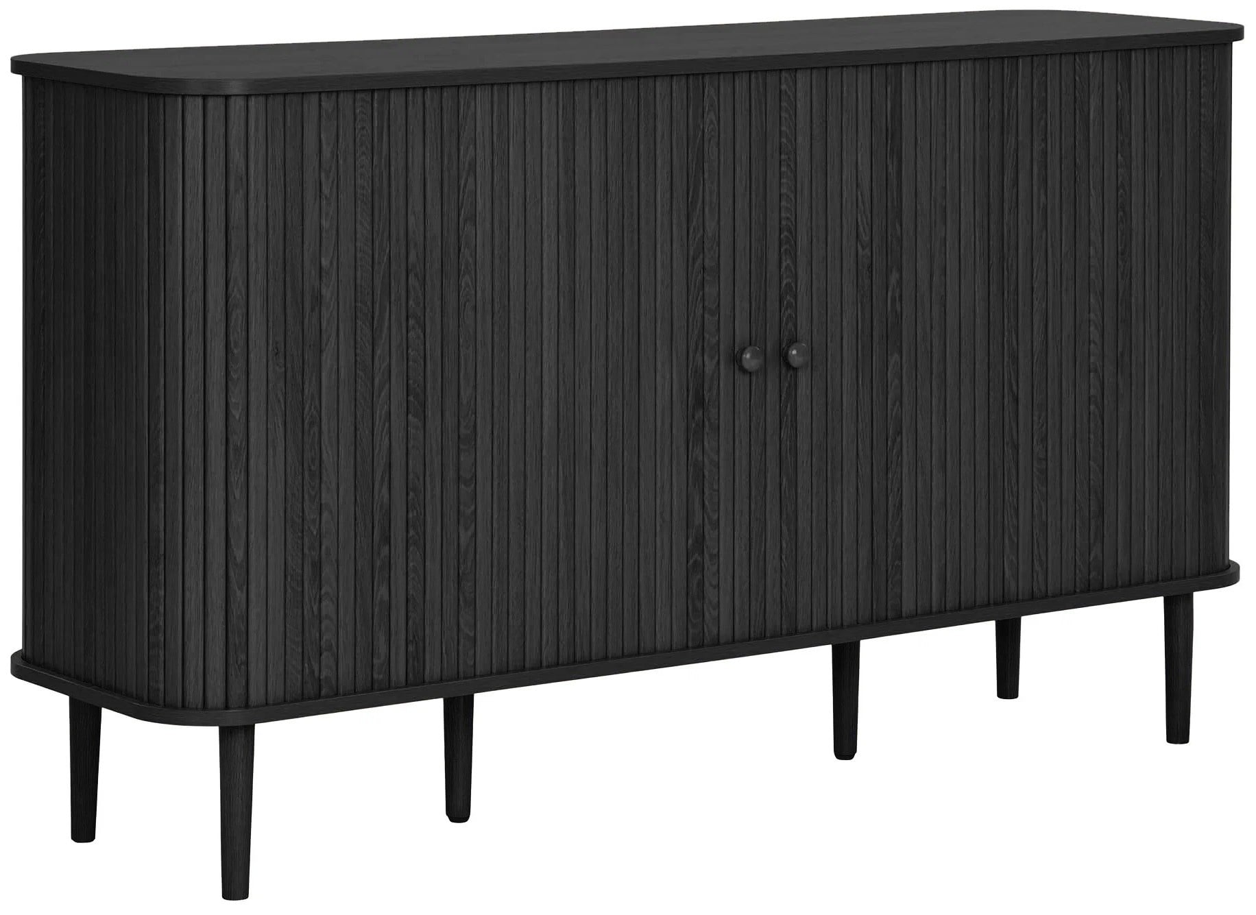 House Nordic Nikko Zwart Dressoir W140 cm