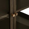 Zamora Donkerbruin Eiken / Glas Dressoir W180 cm