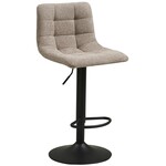 House Nordic Middelfart Barstoel met Voetsteun Grijs/Zwart House Nordic Middelfart Barstoel met Voetsteun Grijs/Zwart
