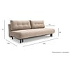 Nabli Slaapbank Cordufine Beige Nabli Slaapbank Cordufine Beige