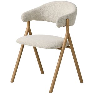 Hygge Interiors Frances Eetkamerstoel Gebroken Wit / Naturel