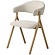 Frances Eetkamerstoel Gebroken Wit / Naturel Frances Eetkamerstoel Gebroken Wit / Naturel