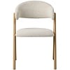 Frances Eetkamerstoel Gebroken Wit / Naturel Frances Eetkamerstoel Gebroken Wit / Naturel