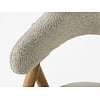 Frances Eetkamerstoel Gebroken Wit / Naturel Frances Eetkamerstoel Gebroken Wit / Naturel