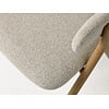 Frances Eetkamerstoel Gebroken Wit / Naturel Frances Eetkamerstoel Gebroken Wit / Naturel