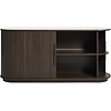 Enna Dressoir Keramiek / Espresso Eiken Enna Dressoir Keramiek / Espresso Eiken
