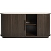 Enna Dressoir Keramiek / Espresso Eiken Enna Dressoir Keramiek / Espresso Eiken