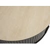 Enna Keramiek / Espresso Eiken Salontafel Rond Enna Keramiek / Espresso Eiken Salontafel Rond