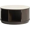 Enna Keramiek / Espresso Eiken Salontafel Rond Enna Keramiek / Espresso Eiken Salontafel Rond