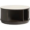 Enna Keramiek / Espresso Eiken Salontafel Rond Enna Keramiek / Espresso Eiken Salontafel Rond