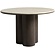 Piazze Ronde Eettafel Marmer / Espresso Bruin Piazze Ronde Eettafel Marmer / Espresso Bruin
