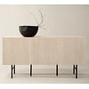 Björkön White Wash Dressoir met 3-Deuren