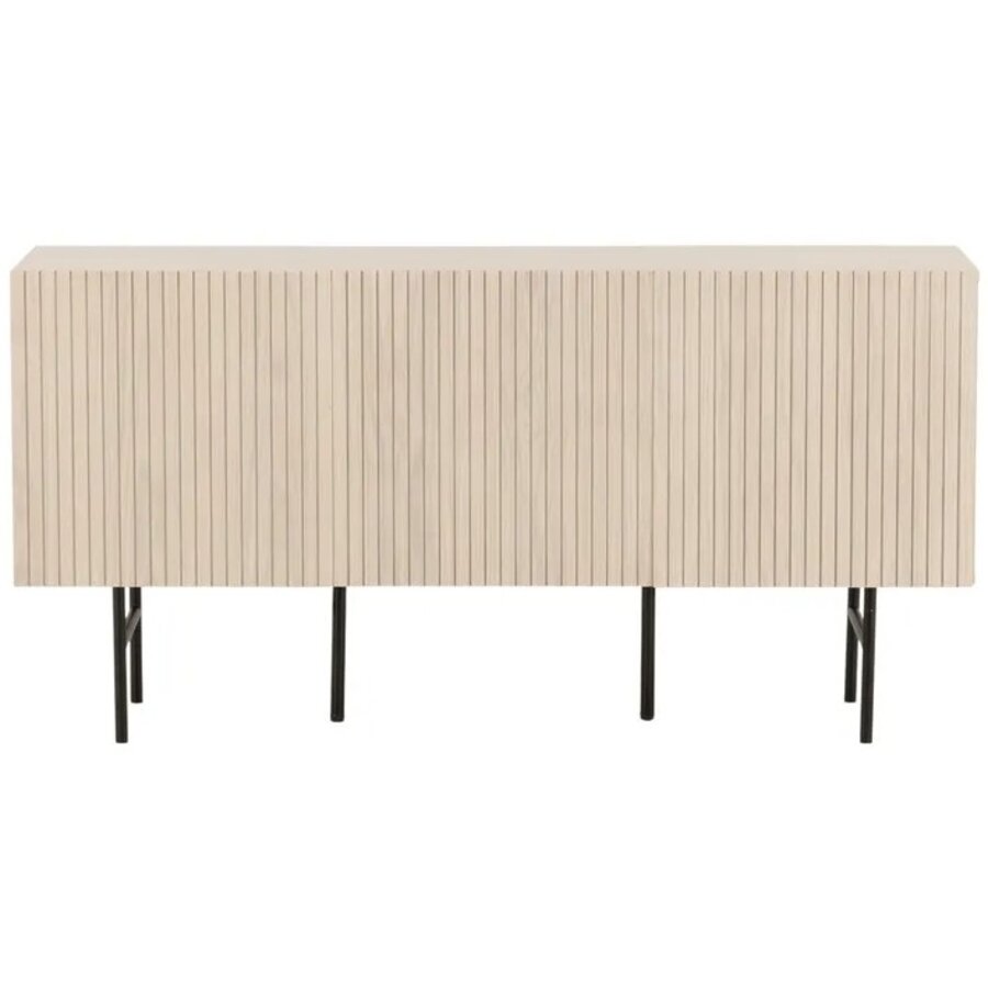 Hjem Interiors Björkön White Wash Dressoir met 3-Deuren